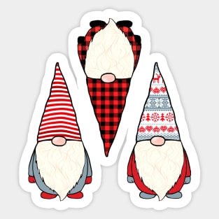 Holiday Gnome Pack Sticker